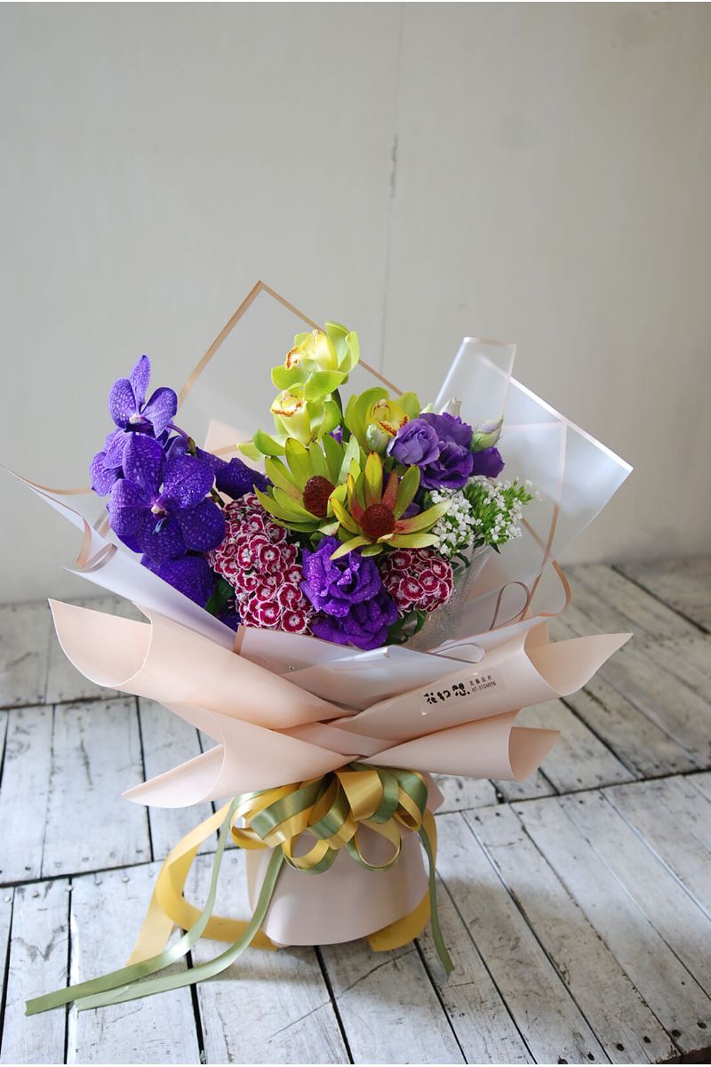 萬代蘭設計款花束 Vanda Orchid